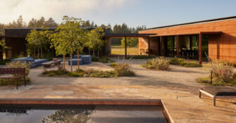 Exterior Sonoma Retreat by Regan Baker Design