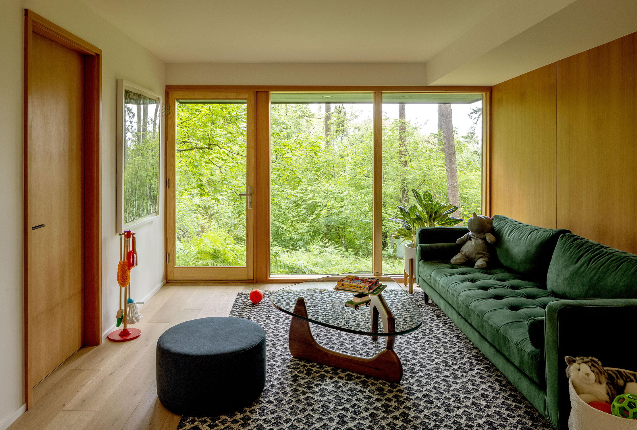 Family Room in Mori House by SHED Architecture