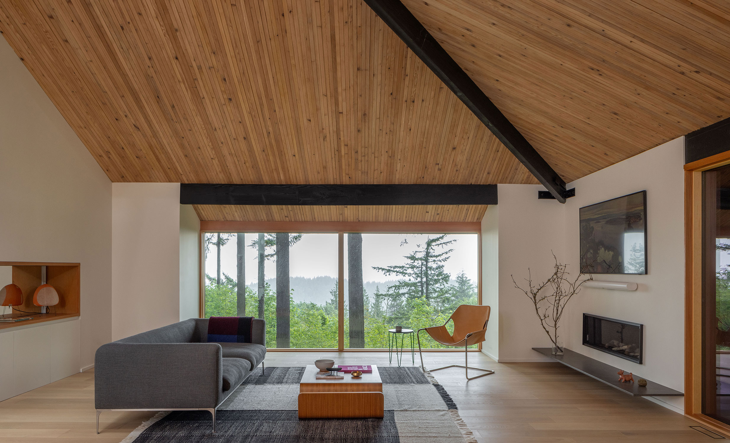Living Room in Mori House by SHED Architecture
