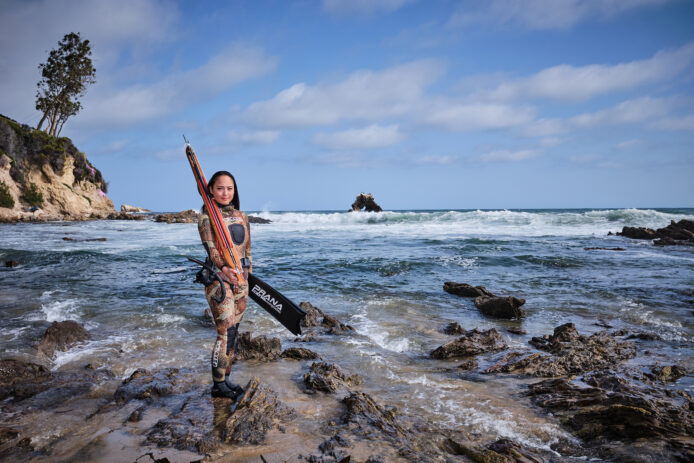 Mitsuki Hara Spearfishing (0823)