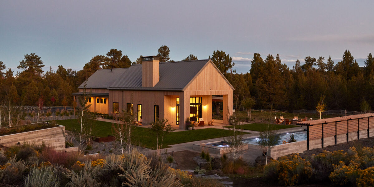 Oregon High Desert Barn Exterior