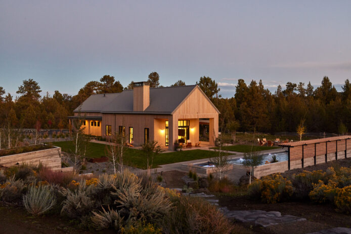Oregon High Desert Barn Exterior