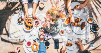 Outdoor Dining Gathering
