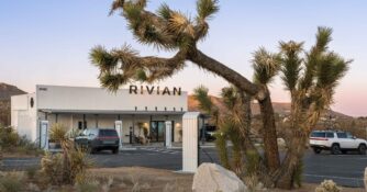 Rivian Joshua Tree Charging Outpost Exterior