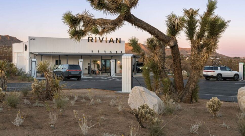 Rivian’s High-Design Outpost Near Joshua Tree Is the Coolest Charging Station We’ve Ever Seen