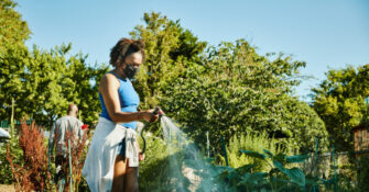 Watering Garden