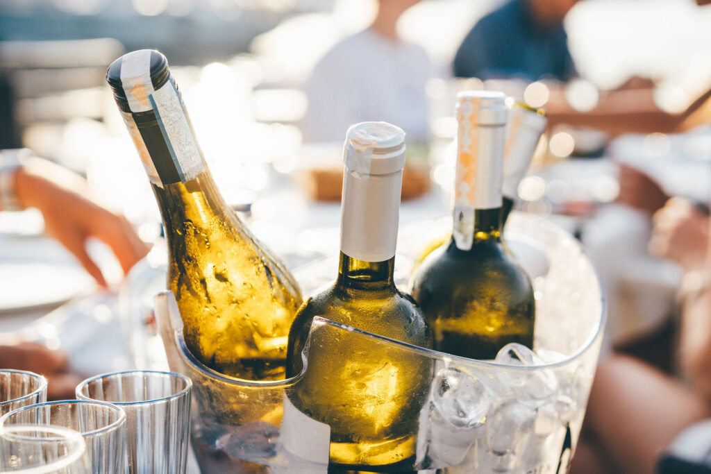 White Wine Bottles